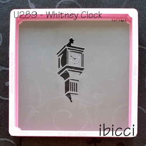 ibicci custom stencil - Whitney clock - Louisiana